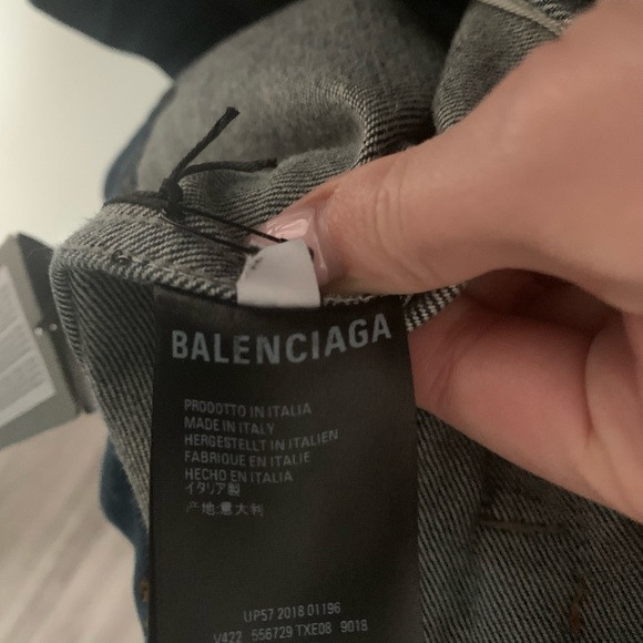Balenciaga Jean Jacket M - Picture 2 of 4